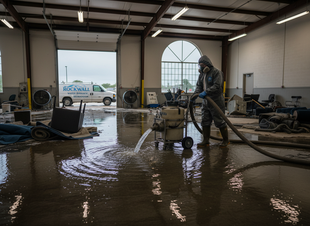 Flood Water Extraction in Caruth Lake —, TX 75087